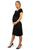 sofsy Soft-Touch Rayon Blend Tie Front Nursing Dress Maternity Fashion Dress