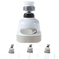LRRH Moveable Kitchen Tap Head Water Spray 360 Degree Rotate Faucet Internal Thread Nozzle Filter Adapter Water Saving Bubbler Connector