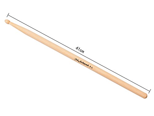 Drum Sticks 5A Wood Tip Drumstick,Student Drum Sticks Maple Wood Tip, 6 Pair - Thumbnail 6