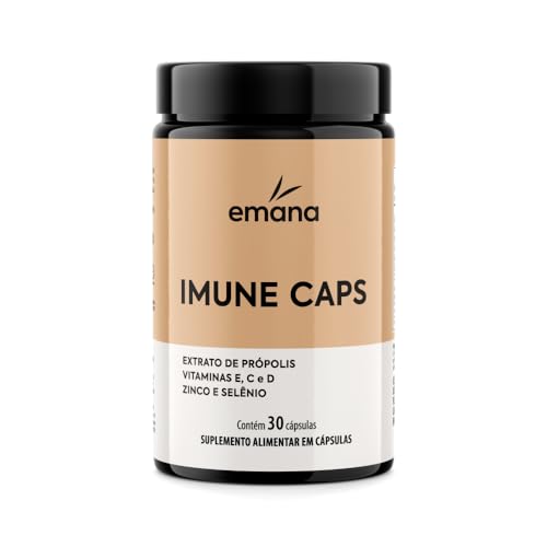 Emana Imune CAPS MultivitamÃnico com Extrato de Própolis - 30 Cápsulas