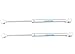Apexstone Soft Close Toy Box Hinges Soft Close Toy Chest Hinges Slow Closing Hinges for Toy Chest Toy Box Safety Hinge Soft Close Hinge, Set of 2 (Set of 2 Soft Close)