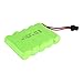 AA Rechargeable Battery Pack 6V 700mAh Ni-Mh Batteries SM 2P Plug Connector, High Capacity Battery Pack Universal Spare Battery for Electric Toys Remote Control Rc Cars Vehicles