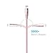 iPhone Charger, [Apple MFi Certified] 6ft Lightning to USB Data Sync Cable for iPhone 7S/7, Compatible With iOS 10， Rose Golden