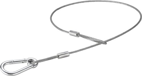 Kupo 75cm long PVC Coated Safety Wire - 3.5mm Diameter, KG060912