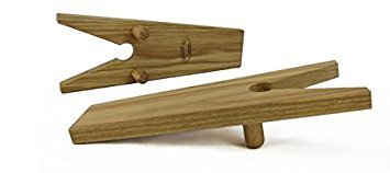 Creamore Mill Made in England Solid Oak Boot Jack Shoe Remover