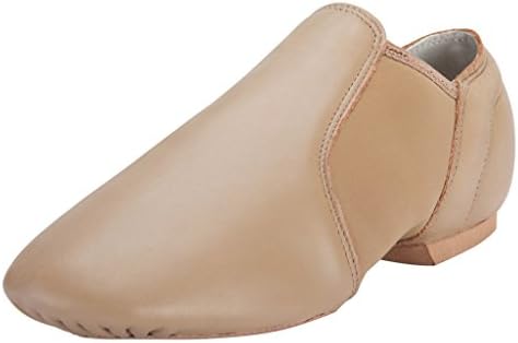 ARCLIBERJazz Shoes for Women/Big Kid Slip-on Leather Dance Shoes
