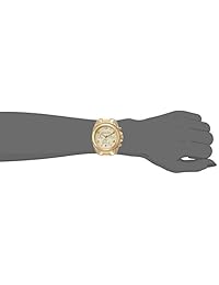Michael Kors - reloj dorado con brillantes, modelo MK5166
