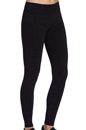 ABUSA Women's Yoga Leggings Workout Pants XL Black