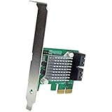 StarTech.com 4 Port PCI Express SATA III 6Gbps RAID Controller Card PCIe SATA 3 Controller Adapter