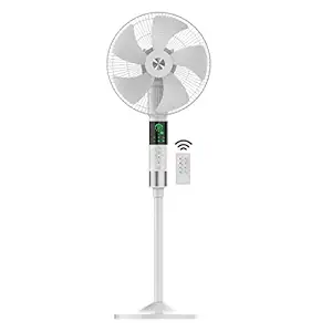 GM Maestro 360 Degree 400mm Pedestal Fan (White)