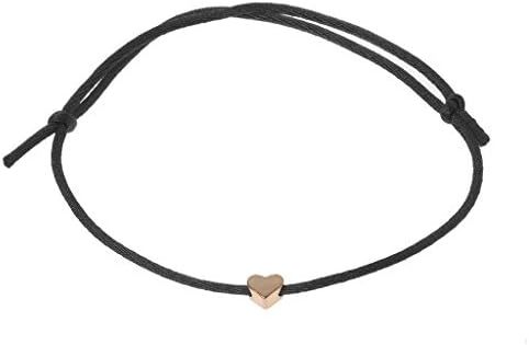 KanitryLucky Kabbalah Heart Charm Weave Red String Love Bracelet Friendship Jewelry