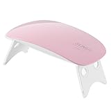 SUNUV SUNmini2 6W LED UV Nail Dryer Curing Lamp Light Portable for Gel Based Polishes Fingernail & Toenail 2 Timing Setting(45s/60s)