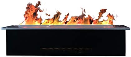 Electric Fireplaces ADKINC 32 Inches, Recessed Electric Stove Heater, Remote Control, 200W-300W with Humidification & Flame