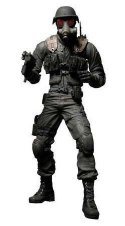 resident evil hunk figure