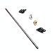 300mm 8mm T8 Lead Screw Set Lead Screw+ Copper Nut + Coupler + Pillow Bearing Block for 3D Printer by LINGLONG