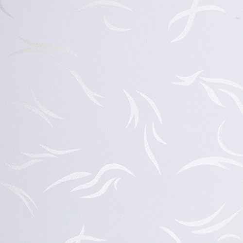 Perfectos Cardstock 50 Sheets Exact Index Cardstock 180 Gsm A4 Double Sided Scented Paper Classic Feather Shimmer Paper Cardstock for Printerr (shimmer silver)