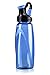 MARLJOHNS Tritan Eddy BPA-Free Sport Water Bottle,28-Ounce (Blue)