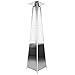 Garden Radiance Pyramid Propane Glass Tube Stainless Steel Patio Heate