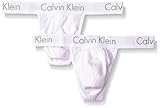 Calvin Klein Men's Underwear Body 2 Pack Thongs, White, X-Large