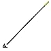 ORIENTOOLS Warren Hoe Winged Weeder 3 Section Handle with Large Blade, Black, 57-inch