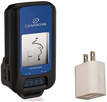 G-Porter GP-102+ (Blue) Multifunction GPS Device/Sport Tracker - 2-Port USB Charger (US) Bundle