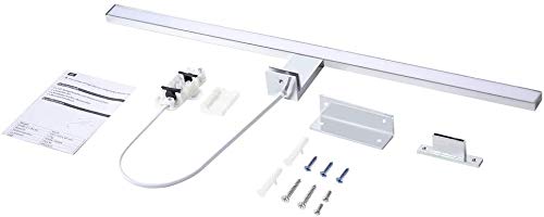 ERWEY LED Mirror Lamp 30 cm, LED Wall Lamp Cabinet Light 5 W 230 V, Cool White Light 6000 K, Wall or Furniture Mounting, IP44 Bathroom Lamp