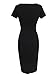 Vfemage Womens Elegant Optical Illusion Contrast Slim Wear To Work Dress
