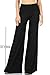 TOP LEGGING TL Women's Versatile Comfy Wide Leg Long Boho Maternity Palazzo Gaucho Pants Black XLarge