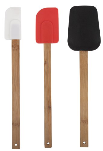 Core Bamboo 3-Piece Rome Utensil Set