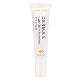DERMA E Dark Circle Reducing Eye Cream with Licorice Extract Vitamins B3 & C, 0.5 oz