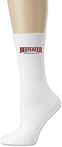 White Beefeater London Dry Gin Movie Comfort Crew Cotton Sock For Adult Size One Size