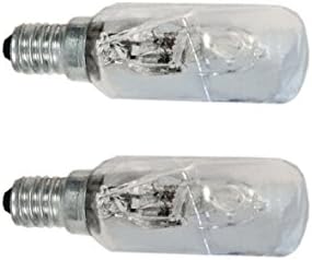 2 x E14 30 W 240 V halogen lamp for Electrolux AEG 902989998 cooker hood