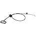 Podoy D Ring Recliner Cable Replacement Universal Couch Pull Cord Release Handle, Exposed Cable Length 4.75 Inch Recliner Handle Compatible with Ashley Sofa, Black