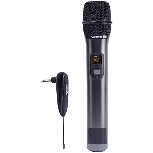 Karaoke USA Professional WM900 900 MHz UHF Wireless Microphone