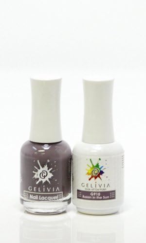 Gelivia soak - off gel polish set (G910)