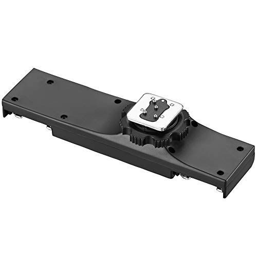 SUPON I-TTL Dual Hot Shoe Flash Speedlite Light Bracket Compatible for Nikon DSLR Camera and Other LED Video Light,Microphone,Monitor,Flash Speedlite,Camcorder,Photo Studio