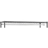 InterMETRO 48-Inch Clothes Hanger Tube Brackets