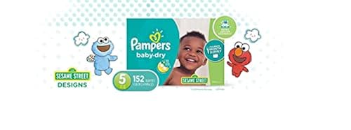 Pampers Baby Dry Diapers Size 5, 164 count - Disposable Diapers in
