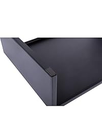 DESIGNA   Soporte para monitor de metal, color negro
