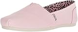 Skechers BOBS Women's Plush-Peace and Love Ballet Flat, PNK, 10 M US