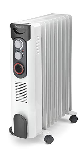 Olimpia Splendid 99617 Caldorad 9Tt Radiateur À Bain D'Huile Avec Minuterie 2400 W - 75 M³