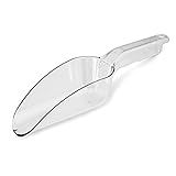 New Star Foodservice 34400 pastic ice scoop, 12 oz, Clear