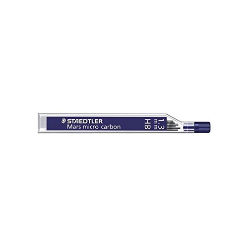 STAEDTLER Mars micro carbon 250 1.3mm HB - Pencil lead refills - 2 Tubes / Packs (2 * 6 Leads) HB