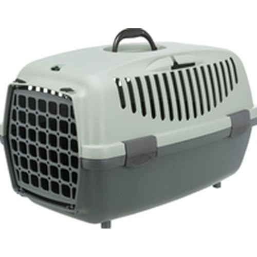 Box de transport Capri 1 - XS - 32 x 31 x 48 cm - Anthraciten gris et vert - Pour chien