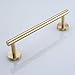 Hoooh 12-Inch Gold Towel Bar Stainless Steel Hand Towel Holder for Bathroom or Kitchen Wall Mount, A100L30-BG