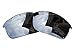 BVANQ Polarized Replacement Lenses for Oakley Bottle Rocket Sunglasses - 5 Options Available (Black Iridium)