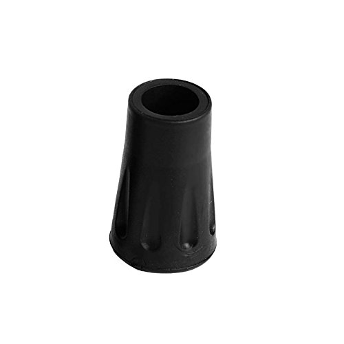 10 pcs Rubber Tips for Hiking/Trekking/Walking Pole Replacement Fits Most Standard Hiking Poles with 11mm Hole Diameter - Shock Absorbing, Adds Grip, and Traction