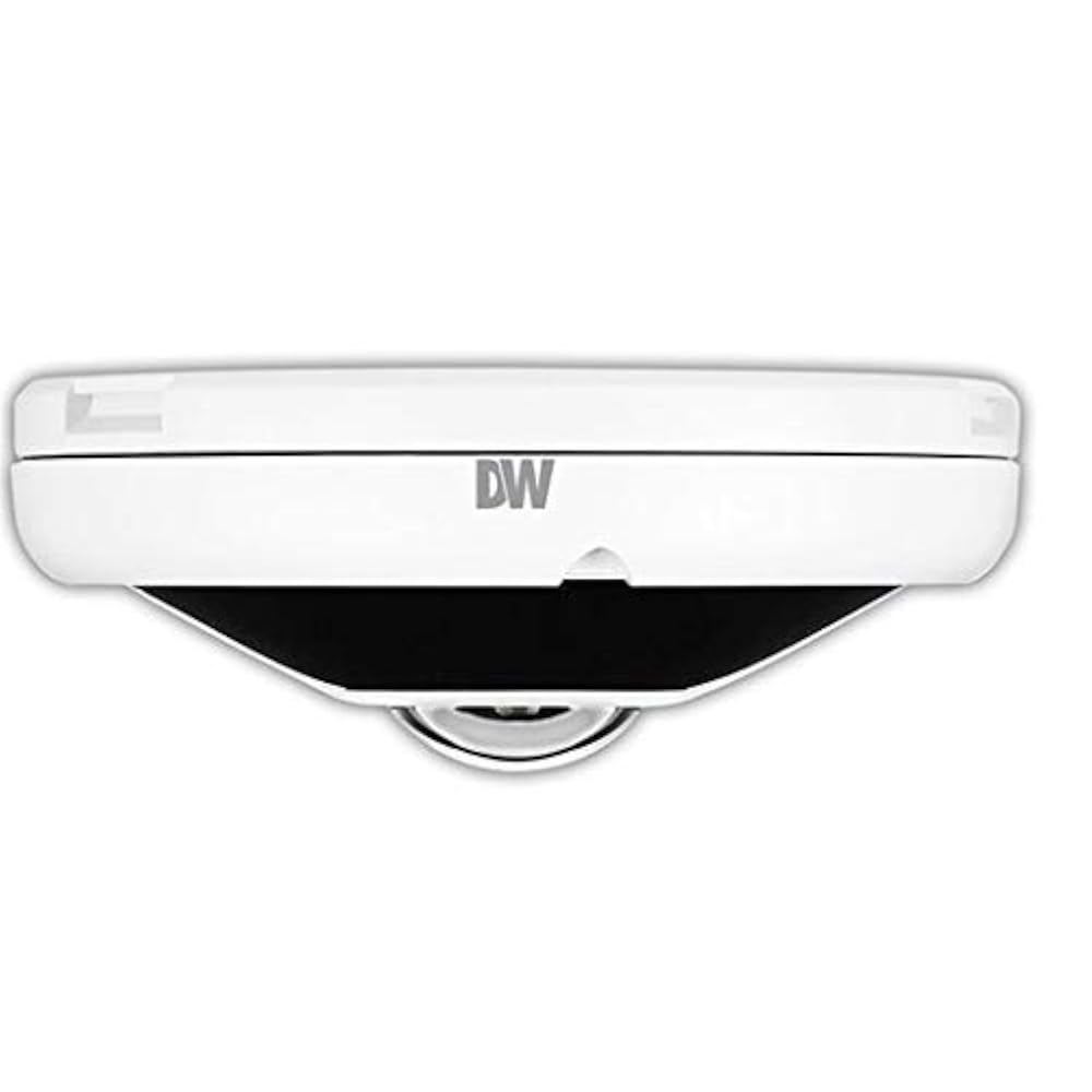 Digital Watchdog 5MP IP Vandal Dome Fisheye, 80ft IR  DWC-PVF5DI1TW