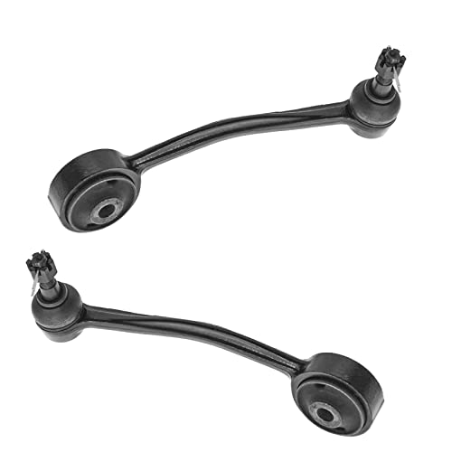 TRQ Front Rearward Upper Control Arm & Ball Joint Set 2-Piece Compatible with 2…