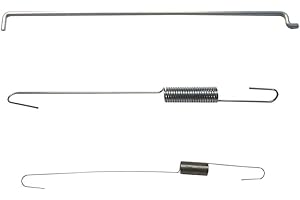 Throttle Governor Link Rod Set with Speed Control Spring and Return Spring for 168F/170F Generator, Engine, Tiller, & Garden 